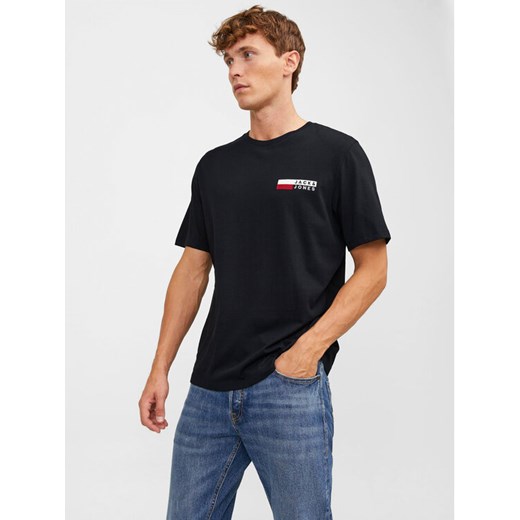 Jack&Jones T-Shirt Corp 12233999 Czarny Standard Fit ze sklepu MODIVO w kategorii T-shirty męskie - zdjęcie 182724953