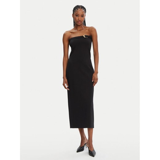 STAUD Sukienka wieczorowa Beekman 24F2142PT Czarny Slim Fit ze sklepu MODIVO w kategorii Sukienki - zdjęcie 182724972