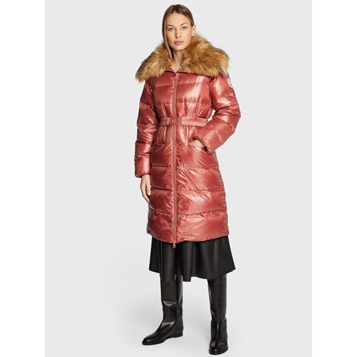 TWINSET Kurtka puchowa 222TT2211 Różowy Regular Fit ze sklepu MODIVO w kategorii Kurtki damskie - zdjęcie 182725101