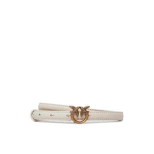 Pinko Pasek na talię Love Berry H1 Belt PE 24 PLT01 102148 A0F1 Biały ze sklepu MODIVO w kategorii Paski damskie - zdjęcie 182725174