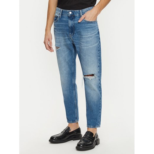 Calvin Klein Jeans Jeansy J30J327012 Niebieski Slim Fit ze sklepu MODIVO w kategorii Jeansy męskie - zdjęcie 182725232