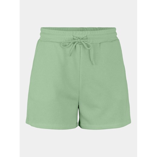 Pieces Szorty sportowe Chilli Summer 17118868 Zielony Regular Fit ze sklepu MODIVO w kategorii Szorty - zdjęcie 182725261