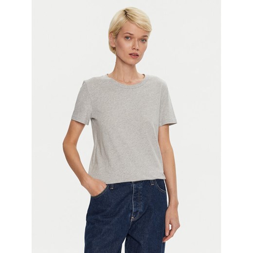 Gap T-Shirt 795346-05 Szary Regular Fit ze sklepu MODIVO w kategorii Bluzki damskie - zdjęcie 182725263