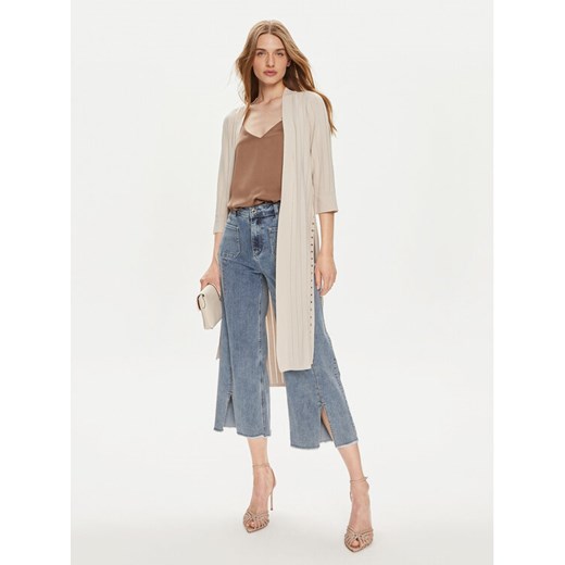 Joseph Ribkoff Kardigan 222929S24 Beżowy Regular Fit ze sklepu MODIVO w kategorii Swetry damskie - zdjęcie 182725270