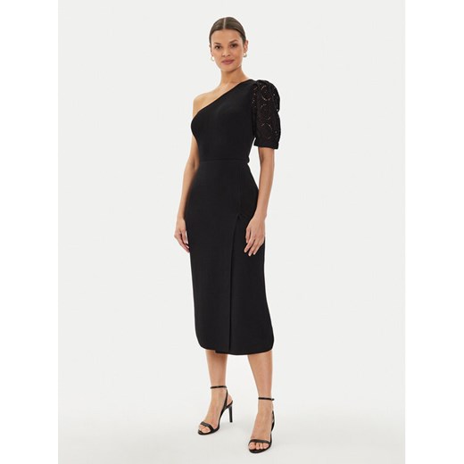 Morgan Sukienka letnia 241-RMABELA Czarny Slim Fit ze sklepu MODIVO w kategorii Sukienki - zdjęcie 182725312