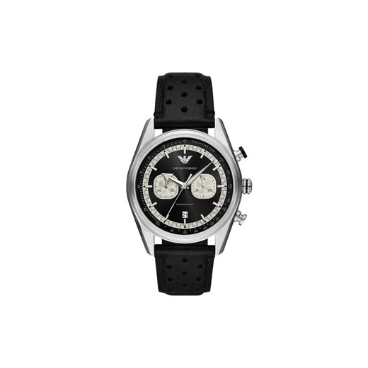 Emporio Armani Zegarek Racer AR11635 Czarny ze sklepu MODIVO w kategorii Zegarki - zdjęcie 182725321