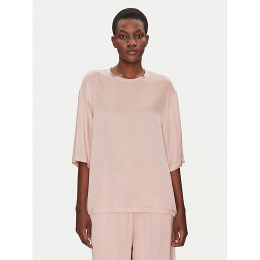 ViCOLO Bluzka TD0013 Różowy Relaxed Fit ze sklepu MODIVO w kategorii Bluzki damskie - zdjęcie 182725353