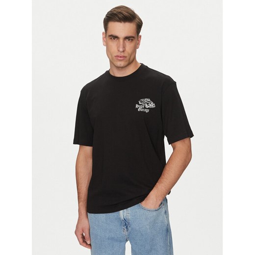 HUGO T-Shirt Natopu 50536104 Czarny Regular Fit ze sklepu MODIVO w kategorii T-shirty męskie - zdjęcie 182725393