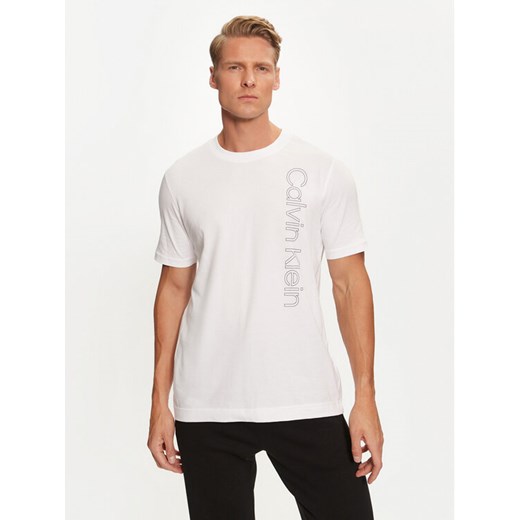 Calvin Klein Performance T-Shirt 00GMF4K113 Biały Regular Fit ze sklepu MODIVO w kategorii T-shirty męskie - zdjęcie 182725434