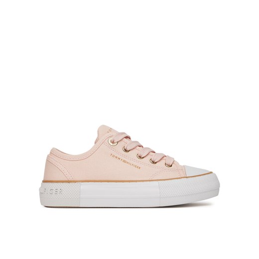 Tommy Hilfiger Trampki T3A9-33733-0890302 Różowy ze sklepu MODIVO w kategorii Trampki dziecięce - zdjęcie 182725451