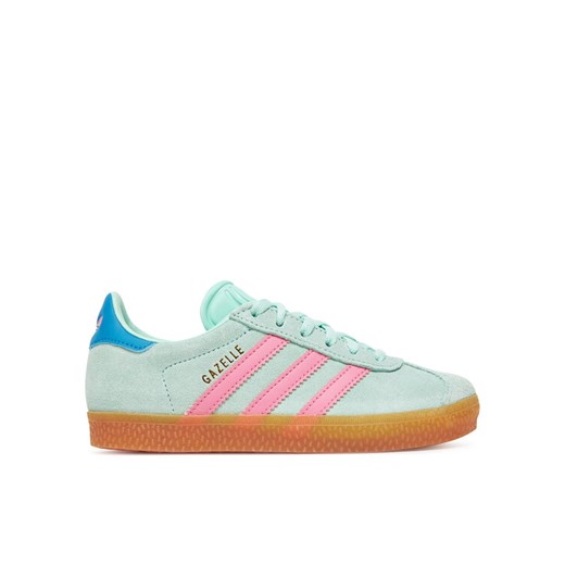 adidas Sneakersy Gazelle JP7130 Zielony ze sklepu MODIVO w kategorii Buty sportowe dziecięce - zdjęcie 182725464