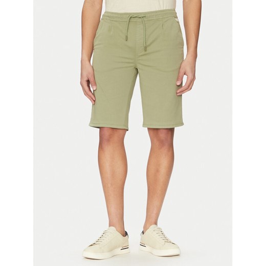 Blend Szorty materiałowe 20718156 Zielony Regular Fit ze sklepu MODIVO w kategorii Spodenki męskie - zdjęcie 182725473