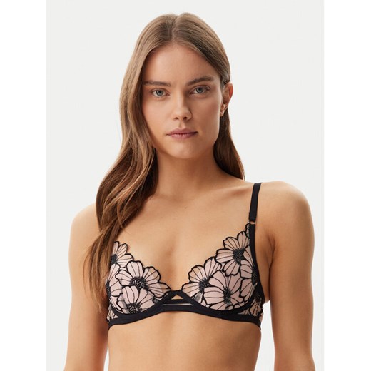 Chantelle Biustonosz z fiszbiną Lush C22ONA Czarny ze sklepu MODIVO w kategorii Biustonosze - zdjęcie 182725502