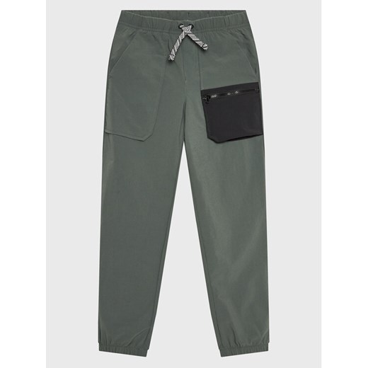 Jack Wolfskin Spodnie outdoor Teen 1609861 Zielony Regular Fit ze sklepu MODIVO w kategorii Spodnie chłopięce - zdjęcie 182725554