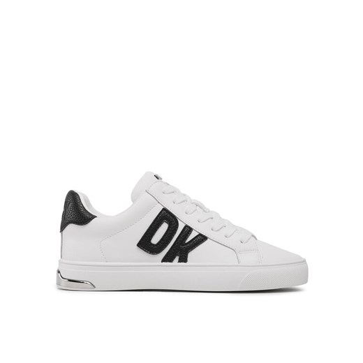 DKNY Sneakersy Abeni Lace Up Sneaker K1300916 Biały ze sklepu MODIVO w kategorii Trampki damskie - zdjęcie 182725631
