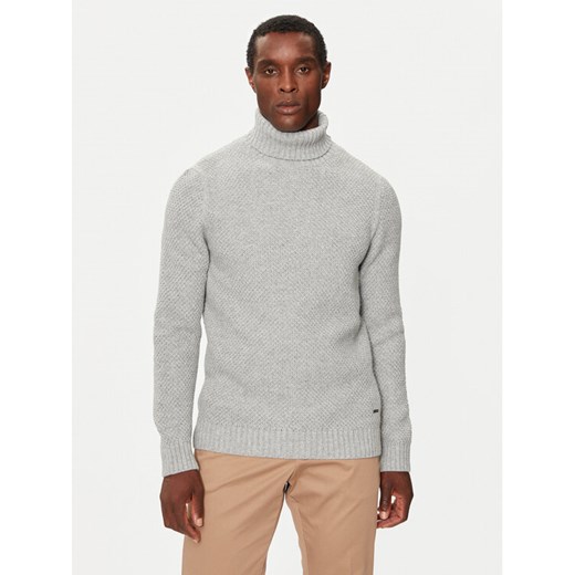 JOOP! Golf 17 JK-19Bennor 30043074 Szary Modern Fit ze sklepu MODIVO w kategorii Swetry męskie - zdjęcie 182725661