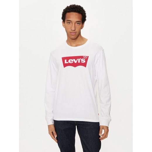 Levi's® Longsleeve Graphic Tee 36015-0010 Biały Regular Fit ze sklepu MODIVO w kategorii T-shirty męskie - zdjęcie 182725671