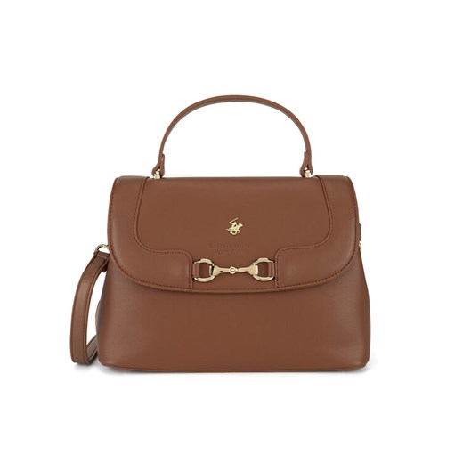 Beverly Hills Polo Club Torebka BHPC-K-046-06 Brązowy ze sklepu MODIVO w kategorii Torebki damskie - zdjęcie 182725754