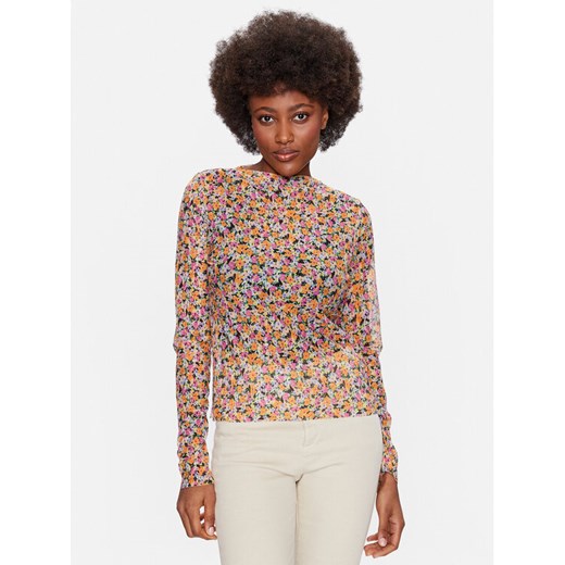 Gina Tricot Bluzka Malin 18696 Pomarańczowy Regular Fit ze sklepu MODIVO w kategorii Bluzki damskie - zdjęcie 182725830