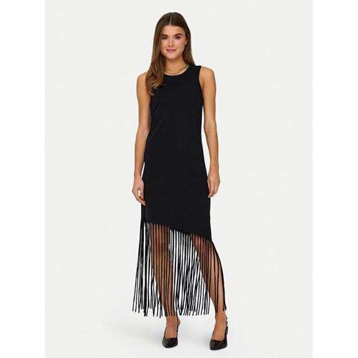 ONLY Sukienka codzienna Zinna 15325497 Czarny Regular Fit ze sklepu MODIVO w kategorii Sukienki - zdjęcie 182725901