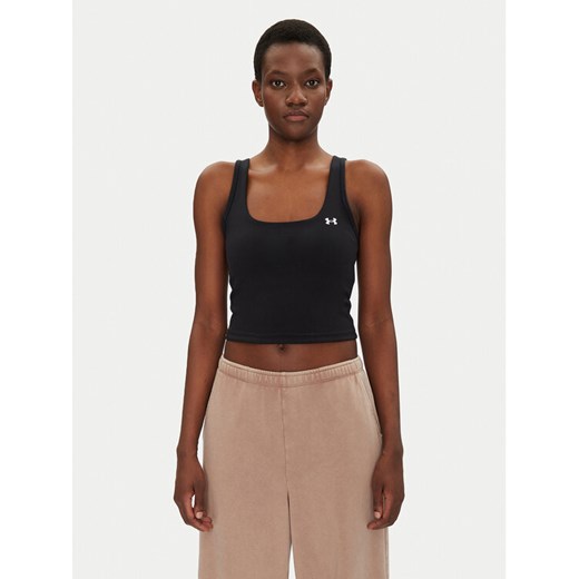 Under Armour Top Motion 6007656 Czarny Slim Fit ze sklepu MODIVO w kategorii Bluzki damskie - zdjęcie 182725914