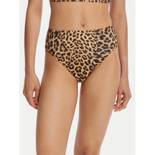NORMA KAMALI Dół od bikini KK324ZPL326656 Brązowy ze sklepu MODIVO w kategorii Stroje kąpielowe - zdjęcie 182726051