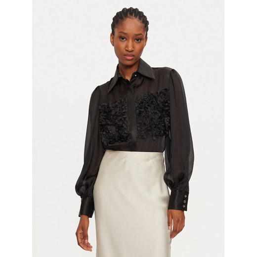 Babylon Koszula S00303 Czarny Regular Fit ze sklepu MODIVO w kategorii Koszule damskie - zdjęcie 182726090