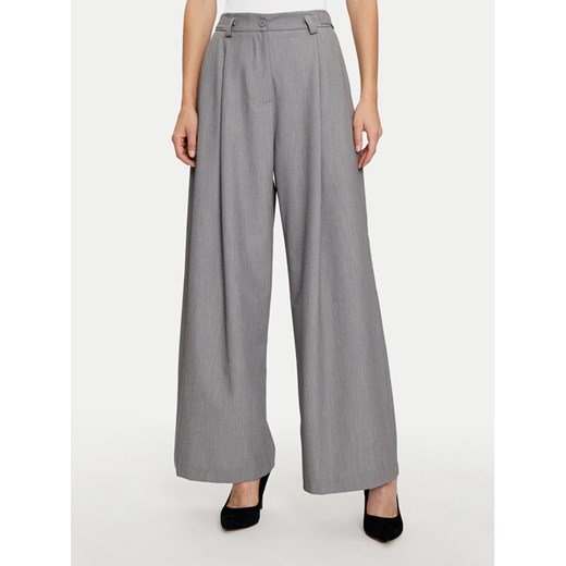 Imperial Spodnie palazzo P5B8IIC Szary Wide Leg ze sklepu MODIVO w kategorii Spodnie damskie - zdjęcie 182726103