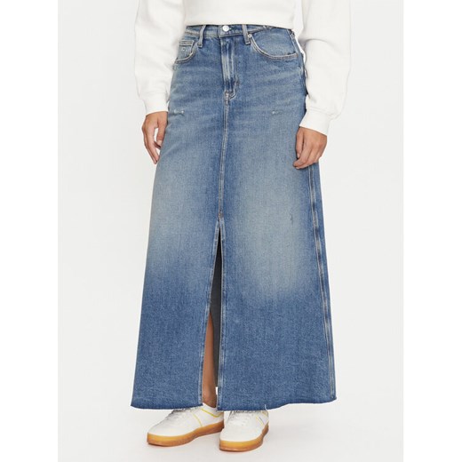 Tommy Jeans Spódnica jeansowa Claire DW0DW19652 Niebieski Regular Fit ze sklepu MODIVO w kategorii Spódnice - zdjęcie 182726111