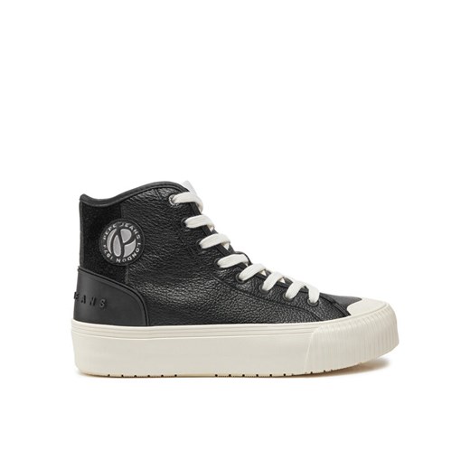 Pepe Jeans Trampki PLS31576 Czarny ze sklepu MODIVO w kategorii Trampki damskie - zdjęcie 182726171