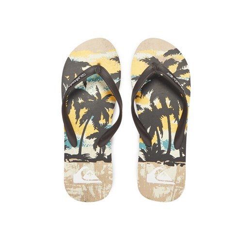 Quiksilver Japonki AQYL101430 Czarny ze sklepu MODIVO w kategorii Klapki męskie - zdjęcie 182726204