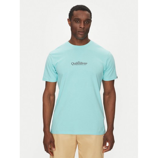 Quiksilver T-Shirt EQYZT08062 Niebieski Regular Fit ze sklepu MODIVO w kategorii T-shirty męskie - zdjęcie 182726262
