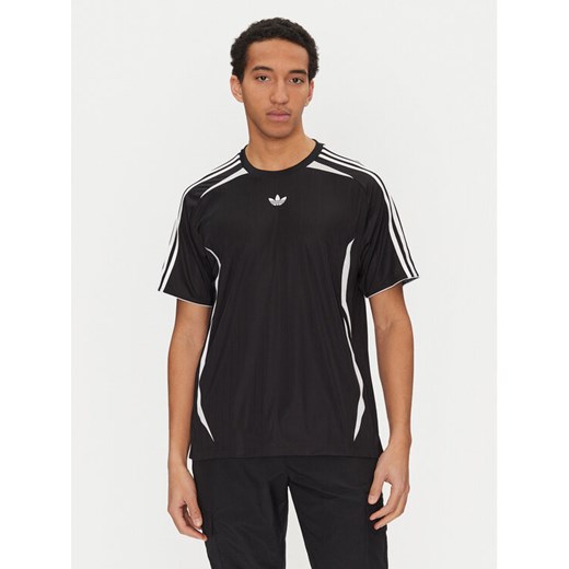 adidas T-Shirt adicolor Teamgeist JC6229 Czarny Loose Fit ze sklepu MODIVO w kategorii T-shirty męskie - zdjęcie 182726270