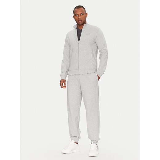 EA7 Emporio Armani Dres 7M000235 AF13512 O8002 Szary Regular Fit ze sklepu MODIVO w kategorii Dresy męskie - zdjęcie 182726313