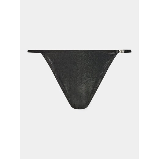 Calvin Klein Swimwear Dół od bikini KW0KW02252 Czarny ze sklepu MODIVO w kategorii Stroje kąpielowe - zdjęcie 182726414