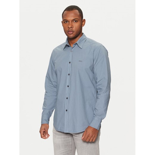 BOSS Koszula Relegant 50518304 Niebieski Regular Fit ze sklepu MODIVO w kategorii Koszule męskie - zdjęcie 182726424
