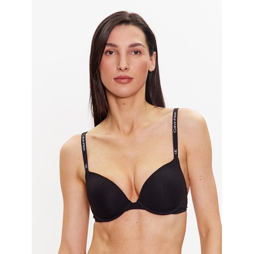 Calvin Klein Underwear Biustonosz push-up 000QF7220E Czarny ze sklepu MODIVO w kategorii Biustonosze - zdjęcie 182726450