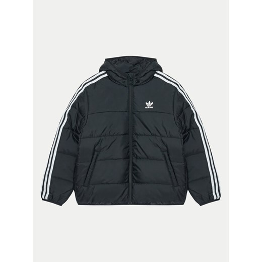 adidas Kurtka zimowa adicolor IY4812 Czarny Loose Fit ze sklepu MODIVO w kategorii Kurtki chłopięce - zdjęcie 182726543