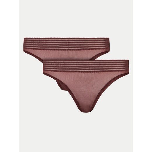 Triumph Komplet 2 par fig klasycznych Tempting Sheer 10218591 Brązowy ze sklepu MODIVO w kategorii Majtki damskie - zdjęcie 182726574