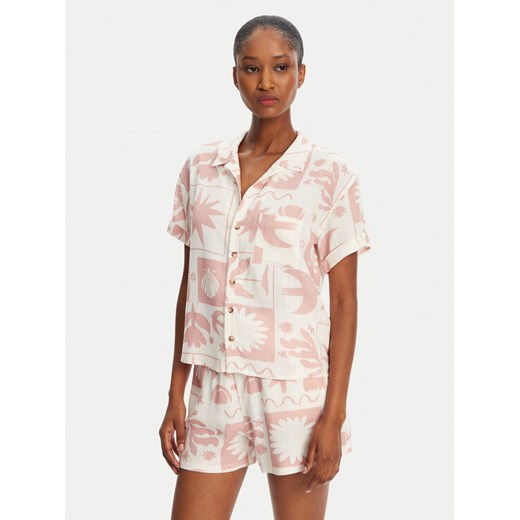 Banana Moon Koszula Taylor Floreal MHW03 Różowy Loose Fit ze sklepu MODIVO w kategorii Koszule damskie - zdjęcie 182726604