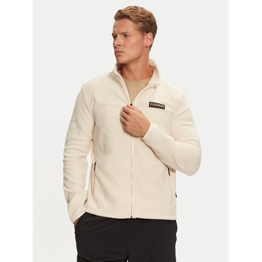 Napapijri Polar NP0A4HDU Beżowy Regular Fit ze sklepu MODIVO w kategorii Bluzy męskie - zdjęcie 182726642