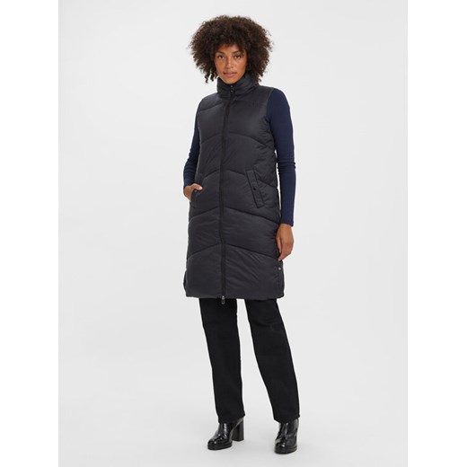 Vero Moda Bezrękawnik Uppsala 10273950 Czarny Regular Fit ze sklepu MODIVO w kategorii Kamizelki damskie - zdjęcie 182726681