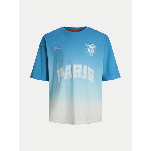 Jack&Jones Junior T-Shirt Jcocsc 12257685 Niebieski Volume Fit ze sklepu MODIVO w kategorii T-shirty chłopięce - zdjęcie 182726791