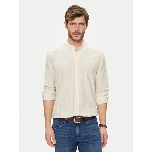 Pepe Jeans Koszula Pamphill PM308499 Beżowy Regular Fit ze sklepu MODIVO w kategorii Koszule męskie - zdjęcie 182726794