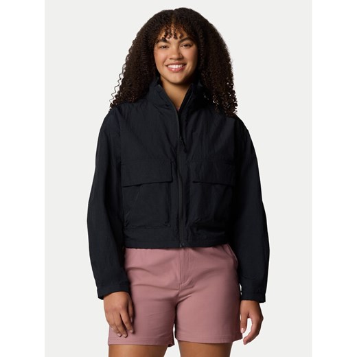 Columbia Kurtka przejściowa Paracutie™ Cropped Cargo Windbreaker 2116571 Czarny Regular Fit ze sklepu MODIVO w kategorii Kurtki damskie - zdjęcie 182726823