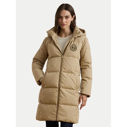 LAUREN RALPH LAUREN Kurtka puchowa 297962675003 Beżowy Regular Fit ze sklepu MODIVO w kategorii Kurtki damskie - zdjęcie 182726824