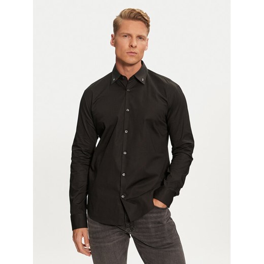 Hugo Koszula Ermo 50528474 Czarny Slim Fit L MODIVO