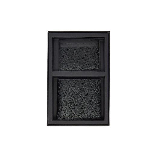 Armani Exchange Zestaw portfel i etui na karty XM001273 AF12133 UC001 Czarny ze sklepu MODIVO w kategorii Portfele męskie - zdjęcie 182727052