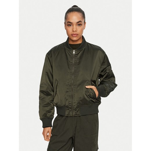 Champion Kurtka bomber 117578 Zielony Custom Fit ze sklepu MODIVO w kategorii Kurtki damskie - zdjęcie 182727094