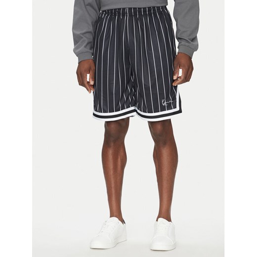 Karl Kani Szorty sportowe Small Signature 6014920 Czarny Relaxed Fit ze sklepu MODIVO w kategorii Spodenki męskie - zdjęcie 182727104